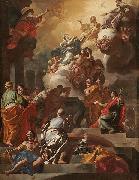 Francesco Solimena LAssomption et le Couronnement de la Vierge France oil painting artist
